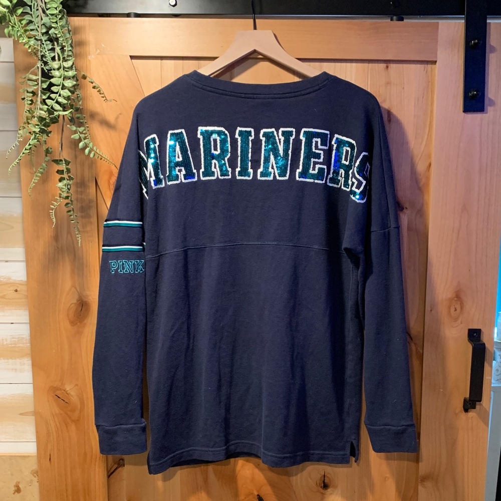 PINK MLB Seattle Mariners Varsity Crew